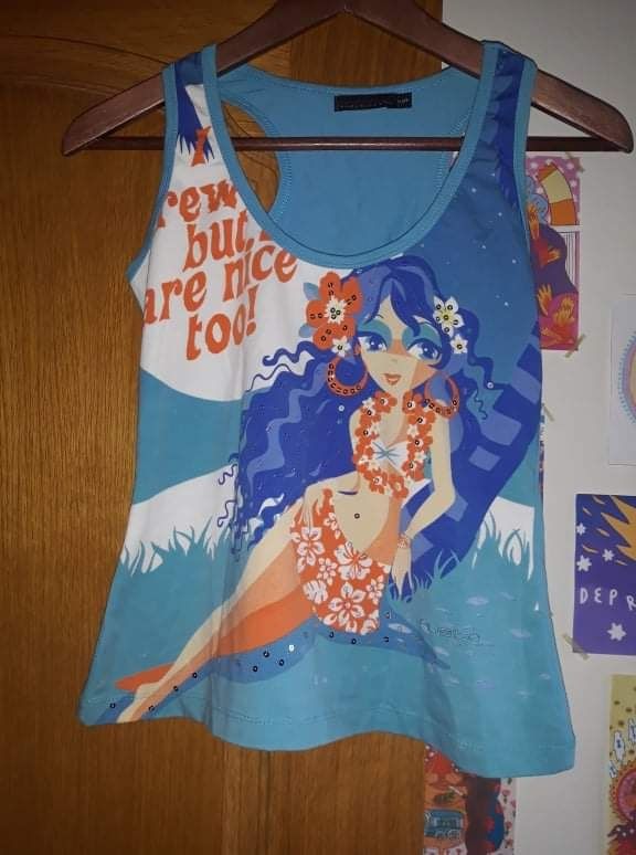 Lote de 10 tops xs por 55€