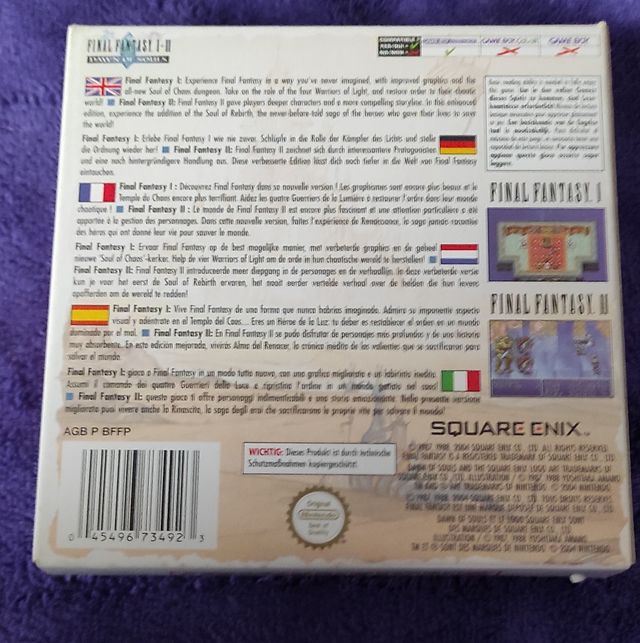 final fantasy I & II