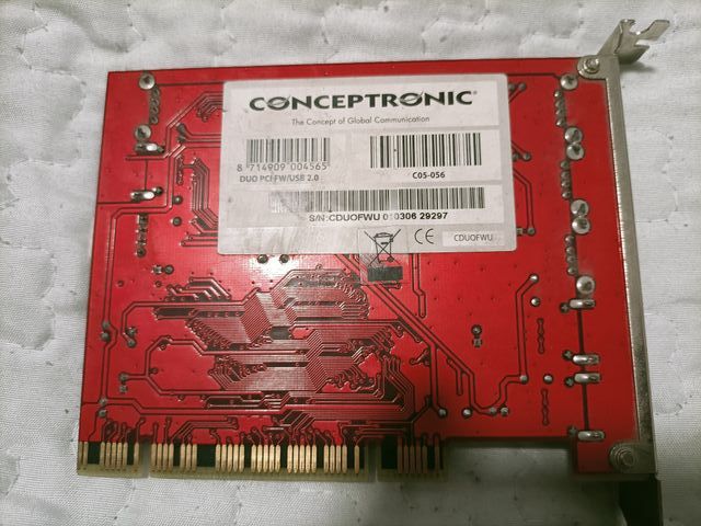 Tarjeta CONCEPTRONIC PCI ampliación puertos