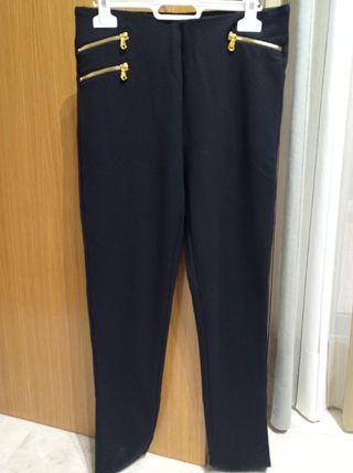 Pantalones Mujer | Leggins De Polipiel Negro | Cortefiel \u003e Skywatchers Inn