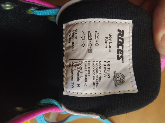 patines de " soy luna "