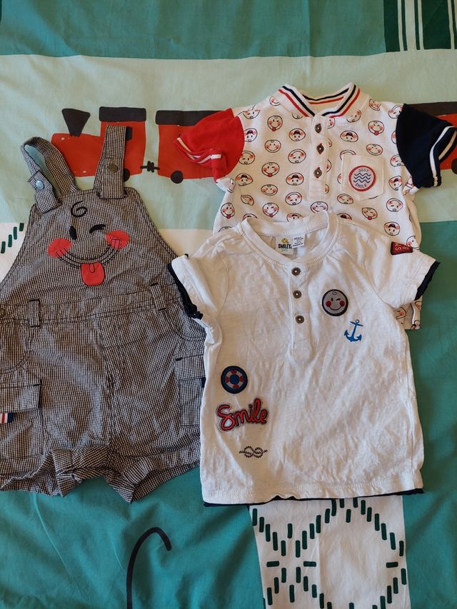 Conjunto Smiley. 18 meses