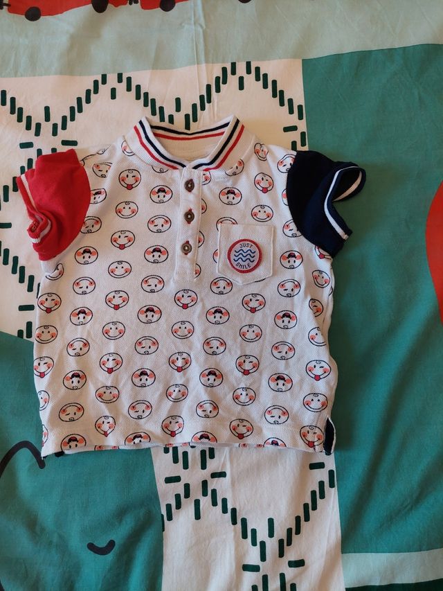 Conjunto Smiley. 18 meses