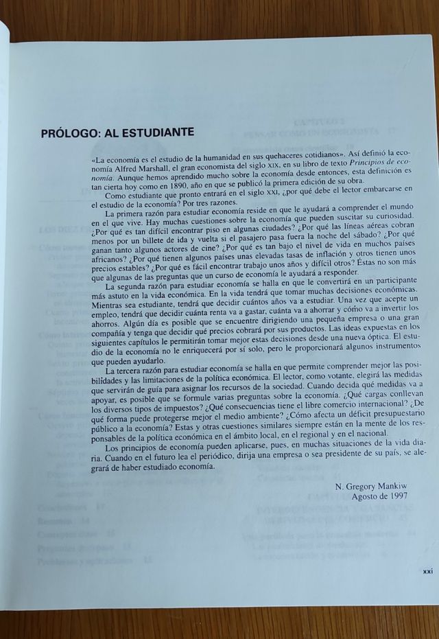 Principios de Economía. N. Gregory Mankiew