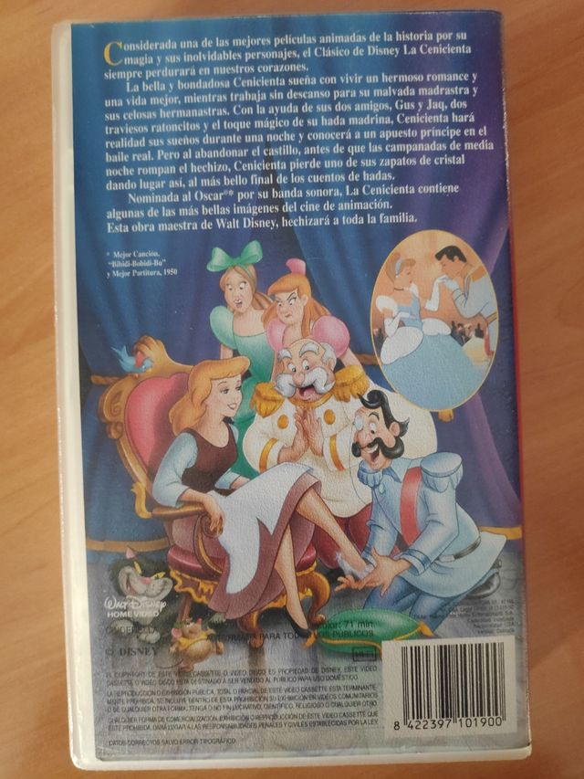 La Cenicienta VHS