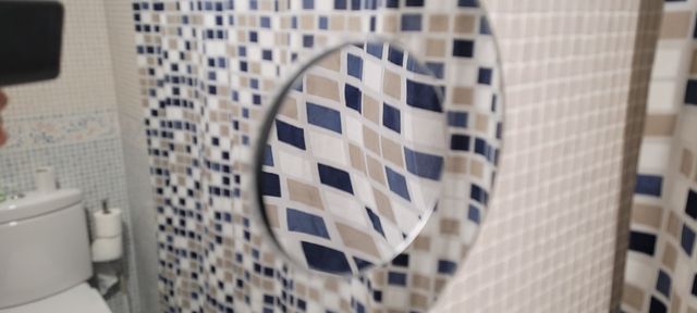 Espejo baño con aumento