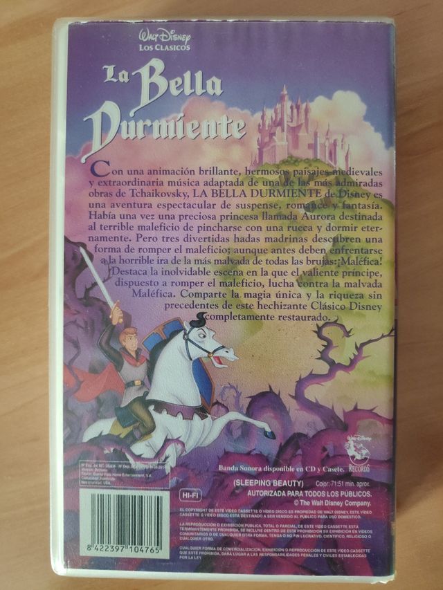 La Bella Durmiente VHS