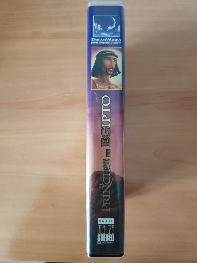 El príncipe de egipto VHS