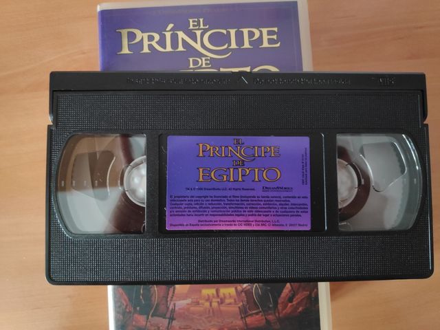 El príncipe de egipto VHS