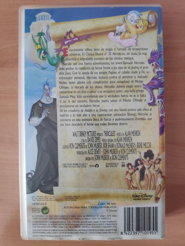 Hércules VHS