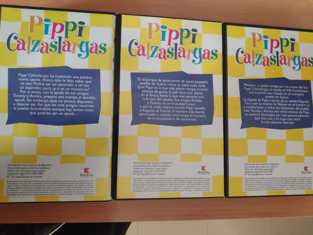 Pipi Calzaslargas VHS