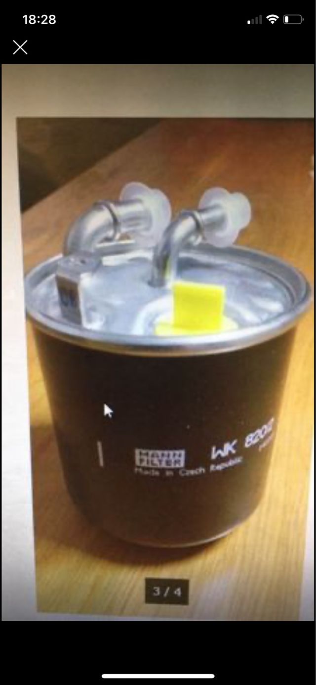 Filtro combustible Mann 820/2x .