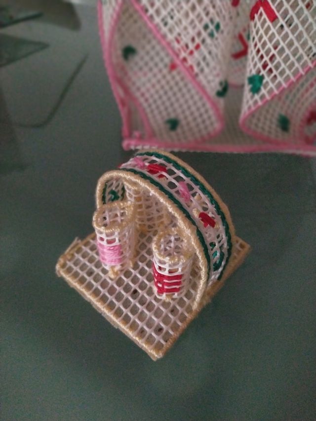 servilletero y palillero