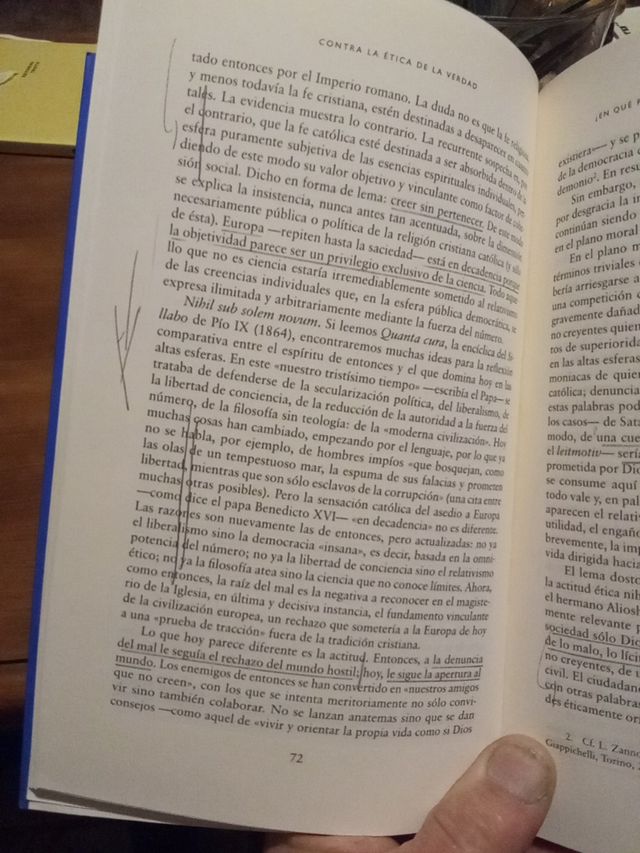 Contra la ética de la verdad - Zagrebelsky