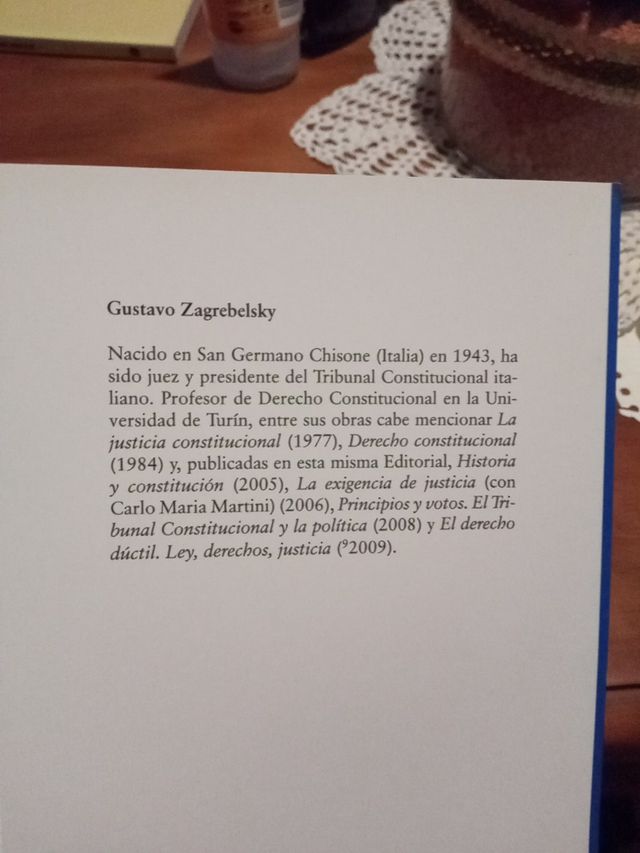 Contra la ética de la verdad - Zagrebelsky