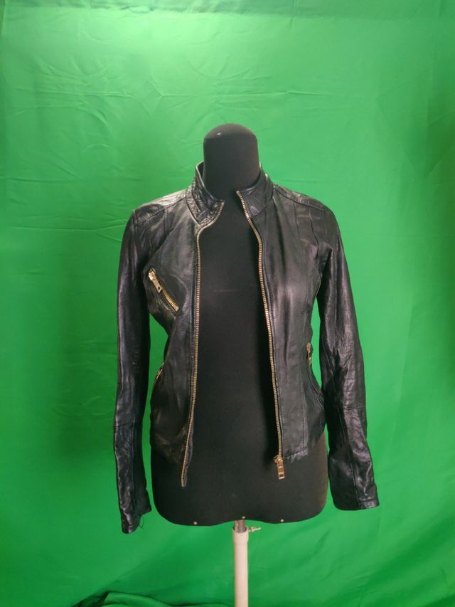 Cazadora piel talla M