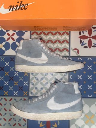 Nike Blazer Mid\\'77 suede gris 36,5 de segunda mano por 25 EUR en Vila-Seca  en WALLAPOP