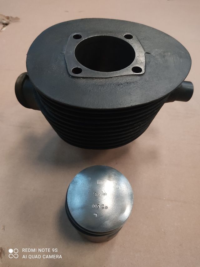 Cilindro y pistón Rondine 125