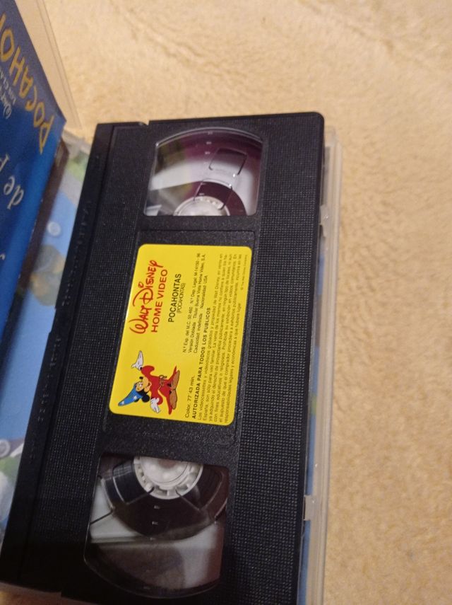 Peliculas Disney VHS