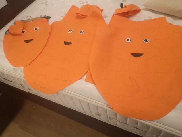 Disfraces de zanahoria