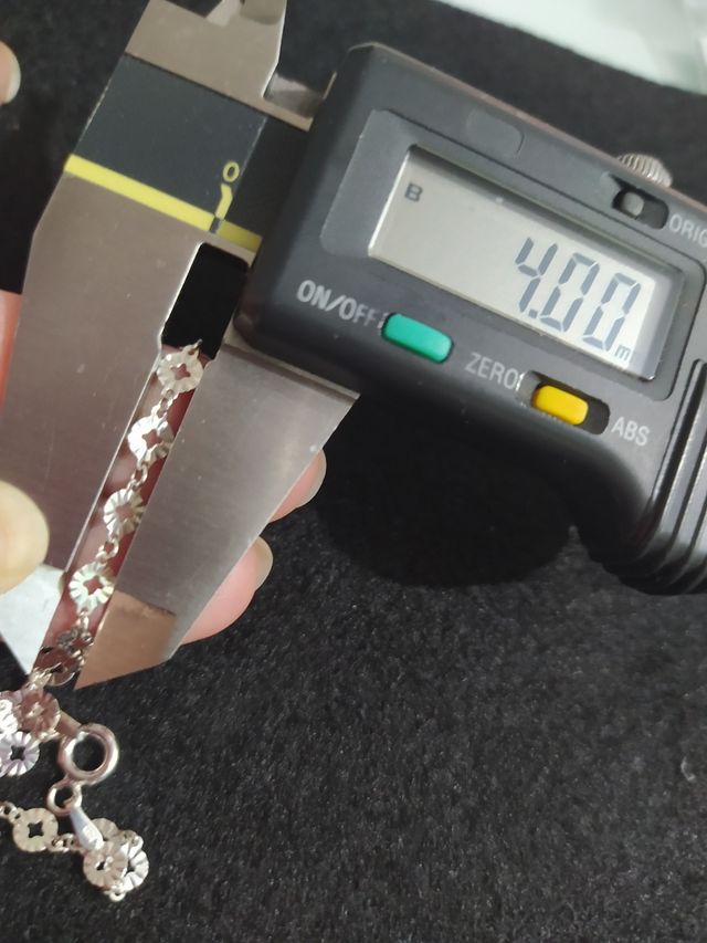 " Cadena Eslabones Rayados "