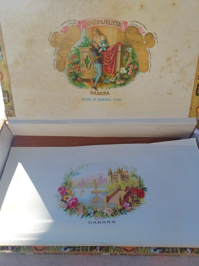 Caja de puros Romeo y Julieta