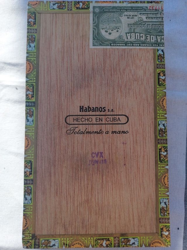 Caja de puros Romeo y Julieta