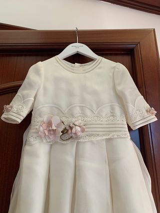 vestidos comunión segunda mano rosa clara