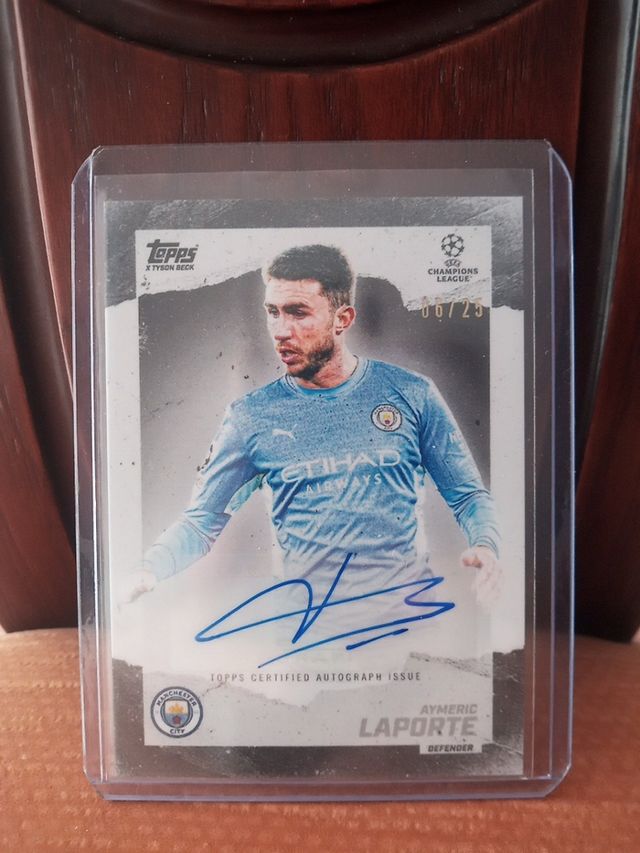 carta firmada laporte topps gold