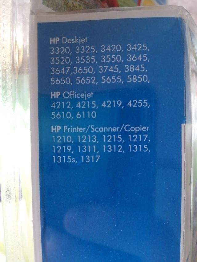 cartucho tinta  Negro nuevo a estrenar  HP 27