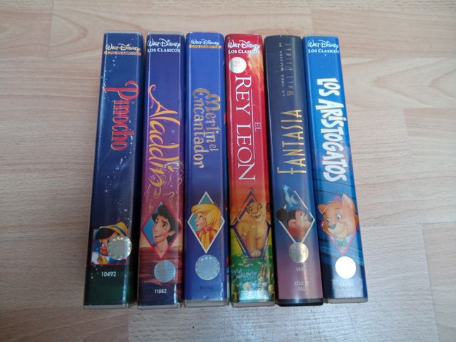 Lote Películas 25€ lote Vhs Disney.