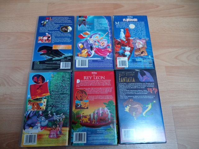 Lote Películas 25€ lote Vhs Disney.