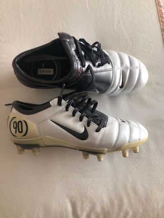NIKE AIR ZOOM TOTAL 90 III FG white/black-varsity red - Soccer Plus