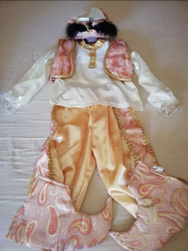 Disfraz de Paje Real de Baltasar o sultán 