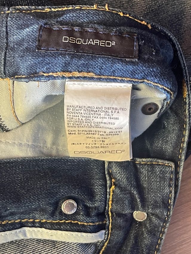 D'SQUARED Pantalón original.