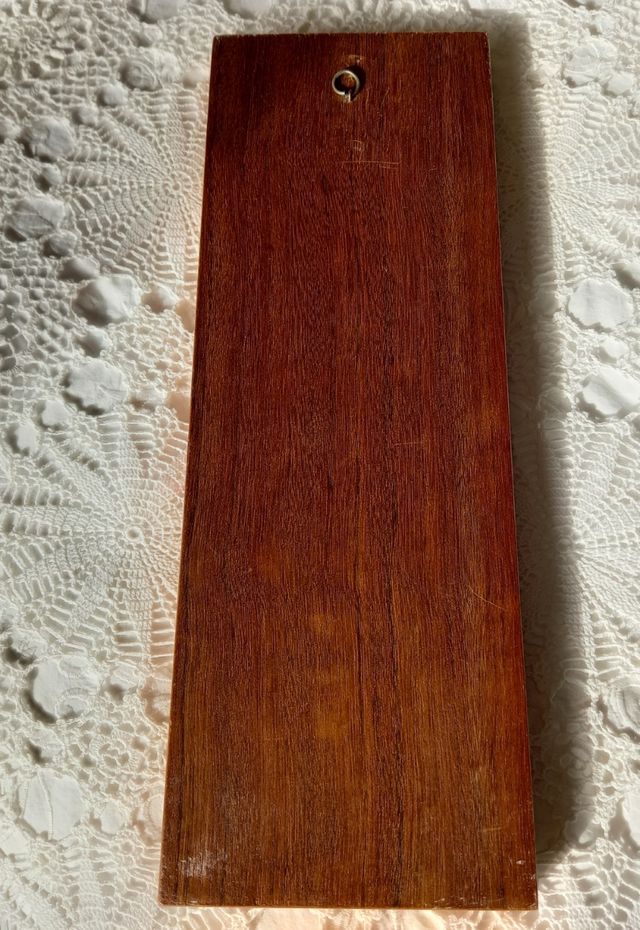 CRUCIFIJO ANTIGUO BASE DE MADERA Y METAL