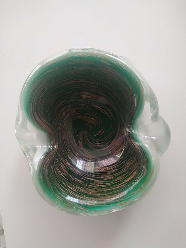 cenicero de cristal murano