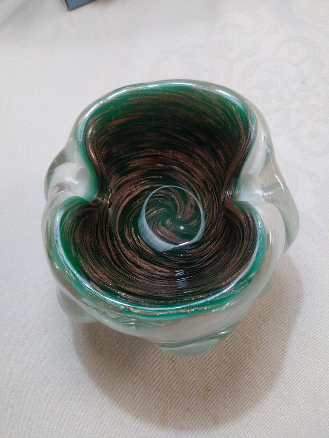 cenicero de cristal murano