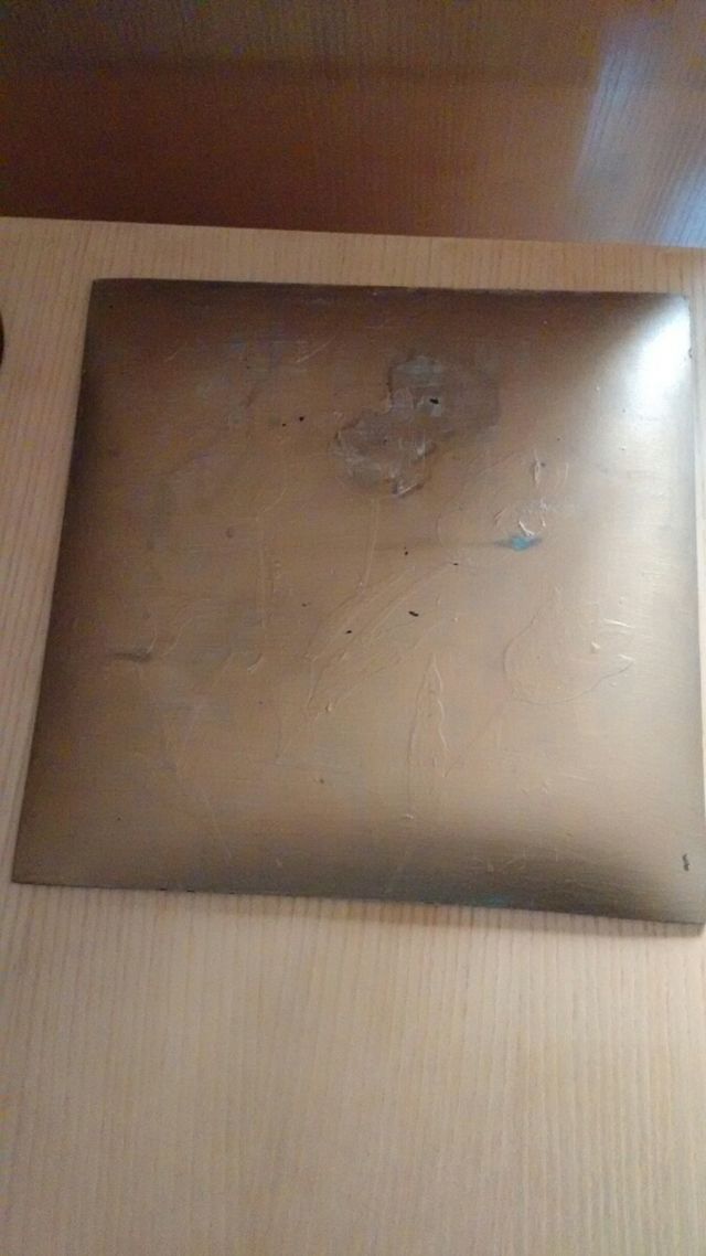 plato/fuente cristal vintage