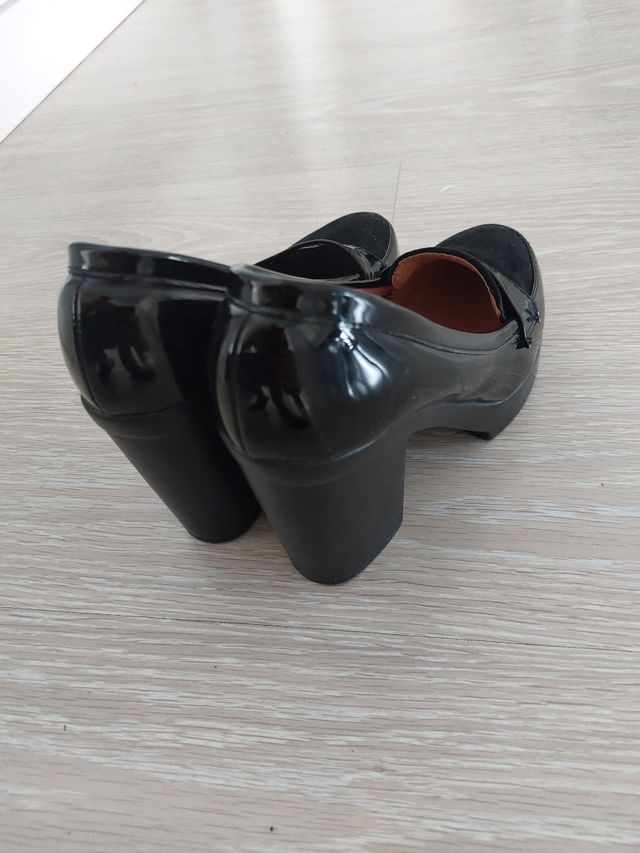 zapatos altos talla 36