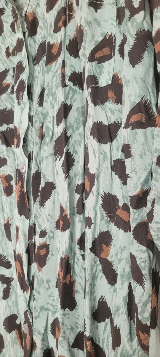 vestido animal print