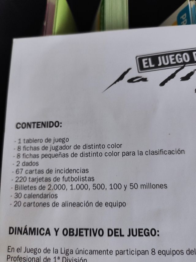 El juego de la liga 2003-2004