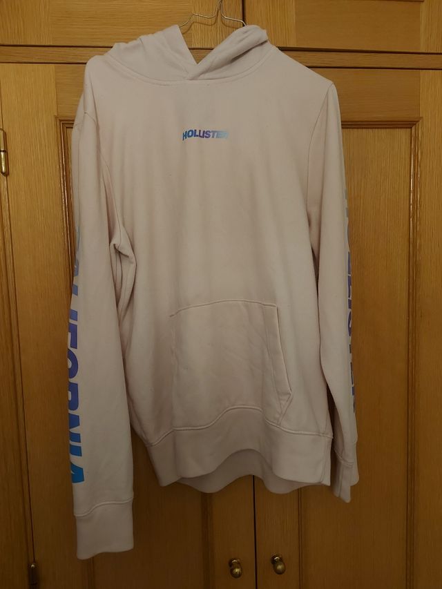 Sudadera rosa Hollister