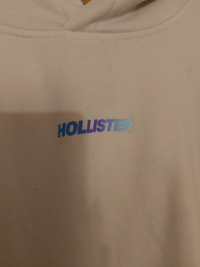Sudadera rosa Hollister