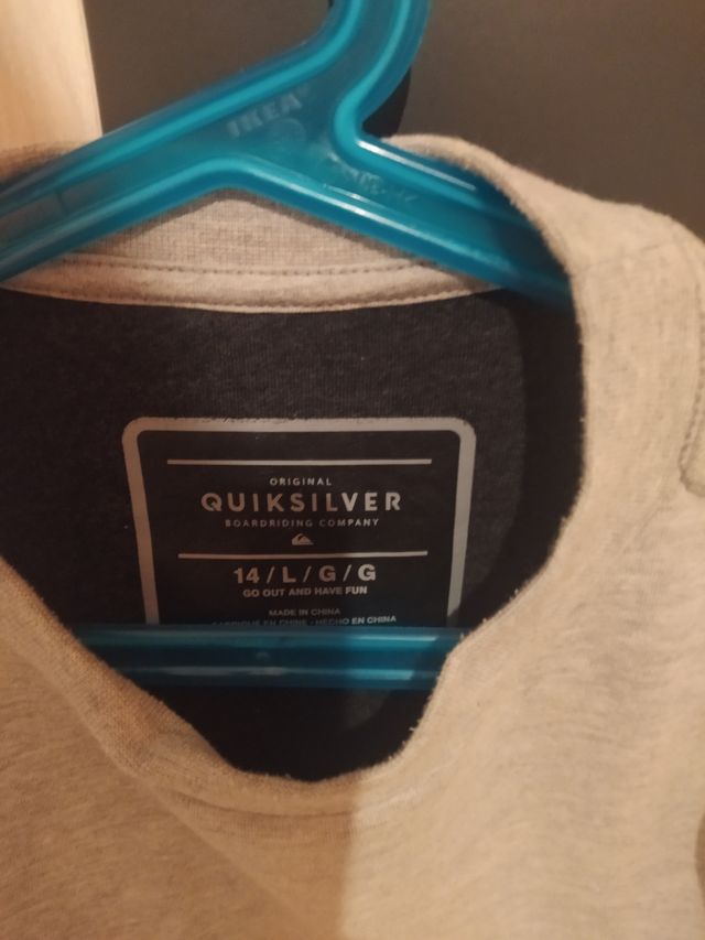 Jersey quiksilver talla14