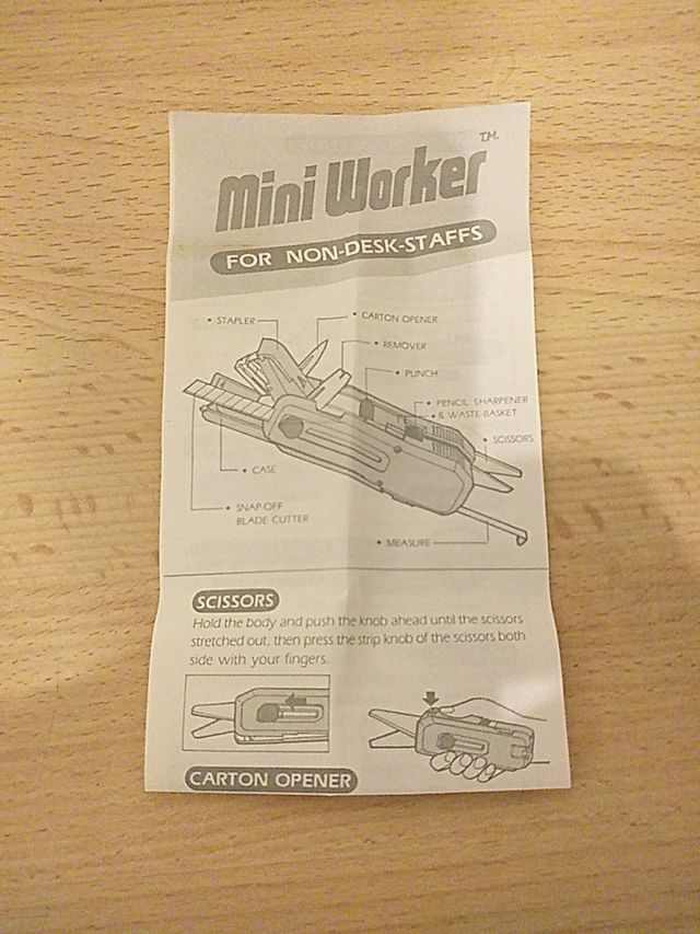 Multiherramienta de escritorio