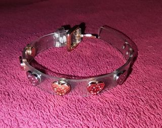 Pulsera correa transparente corazones Bimba y Lola de segunda mano por 20  EUR en Santiago de Compostela en WALLAPOP
