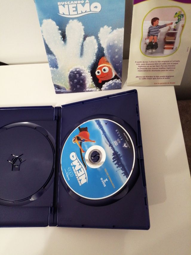 DVD edición especial Buscando a Nemo