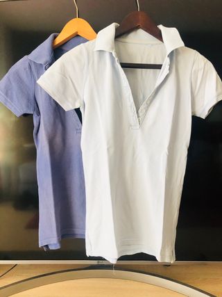 Pack 2 polos mujer, El Corte Inglés de segunda mano por 5 EUR en Playa  Muchavista en WALLAPOP