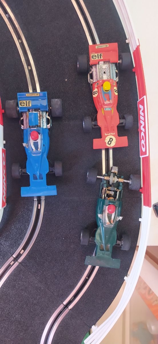 lote 4 coches exin Scalextric Ford tyrrell